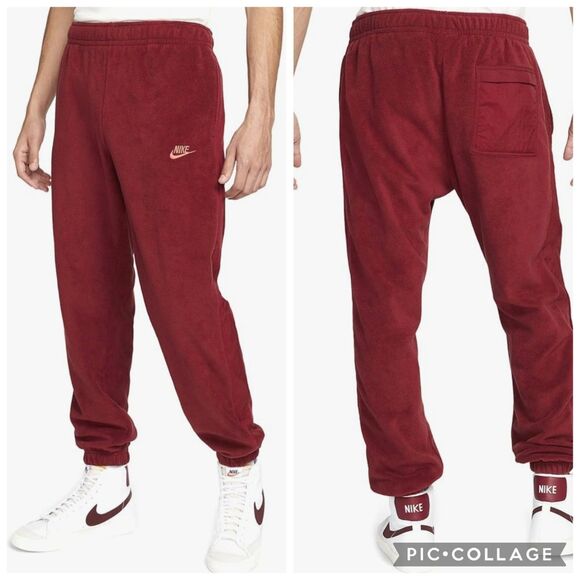 Nike Men's Team Red/Lobster Essentials Fleece Pants Size 3XL - Picture 1 of 8